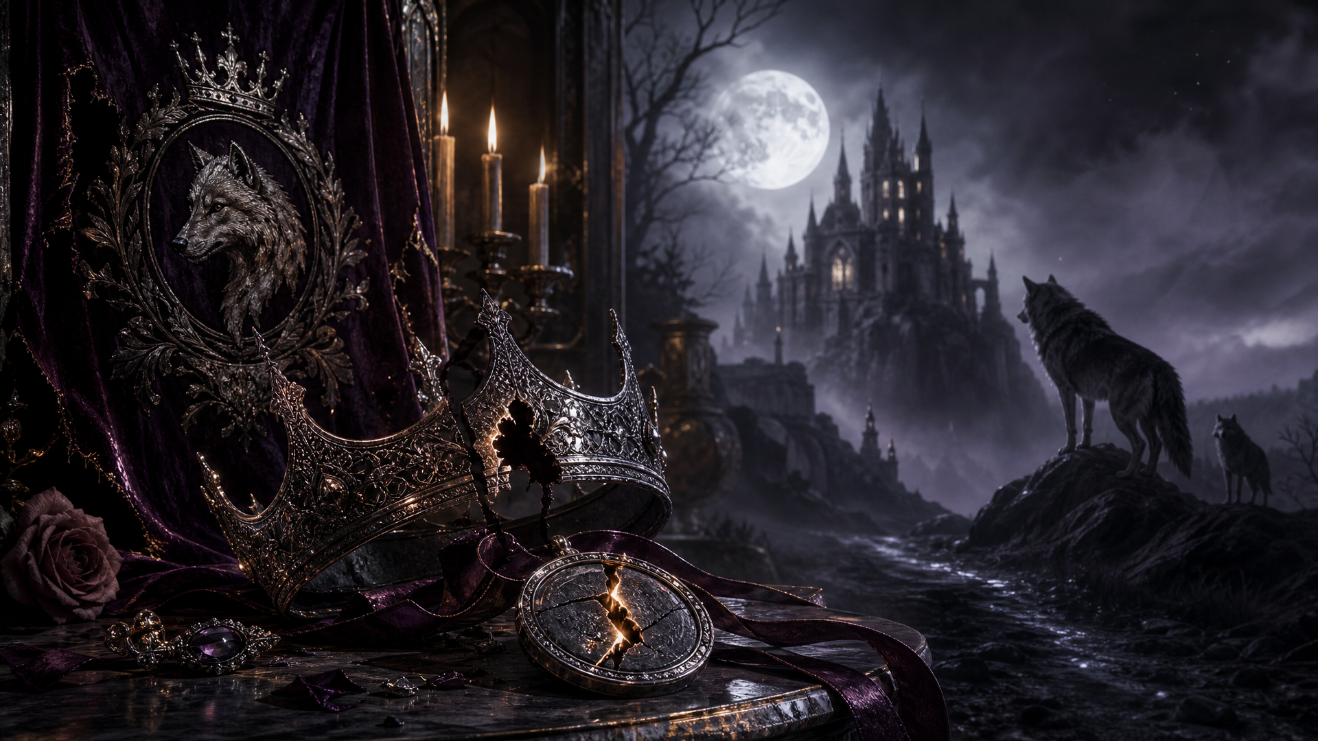 The Alpha's Rejected Mate - Moonlit Journal guide image