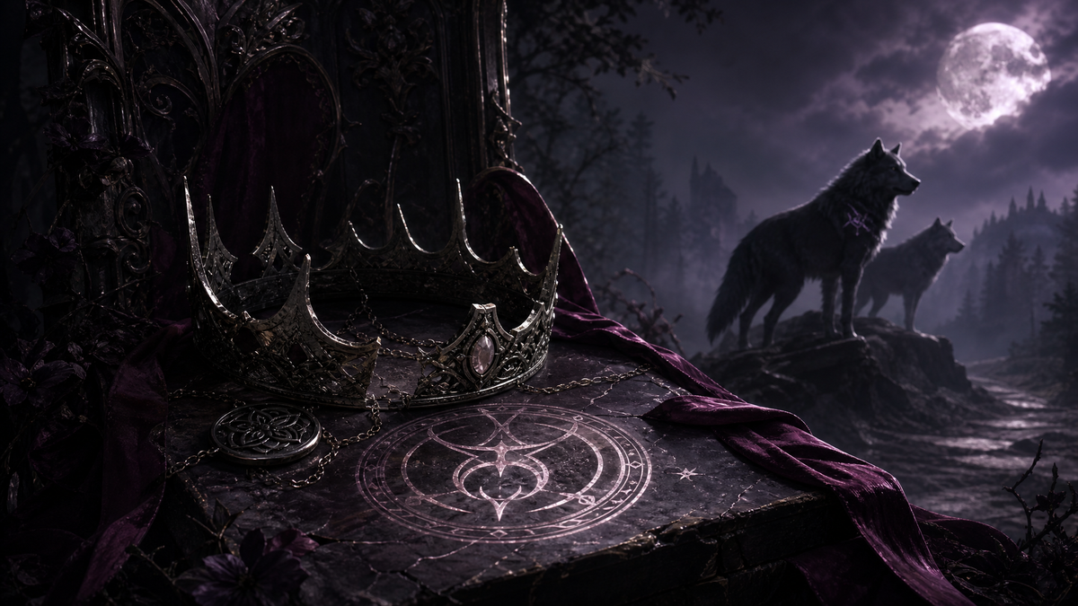 The Cursed Alpha's Mate - Moonlit Journal guide image