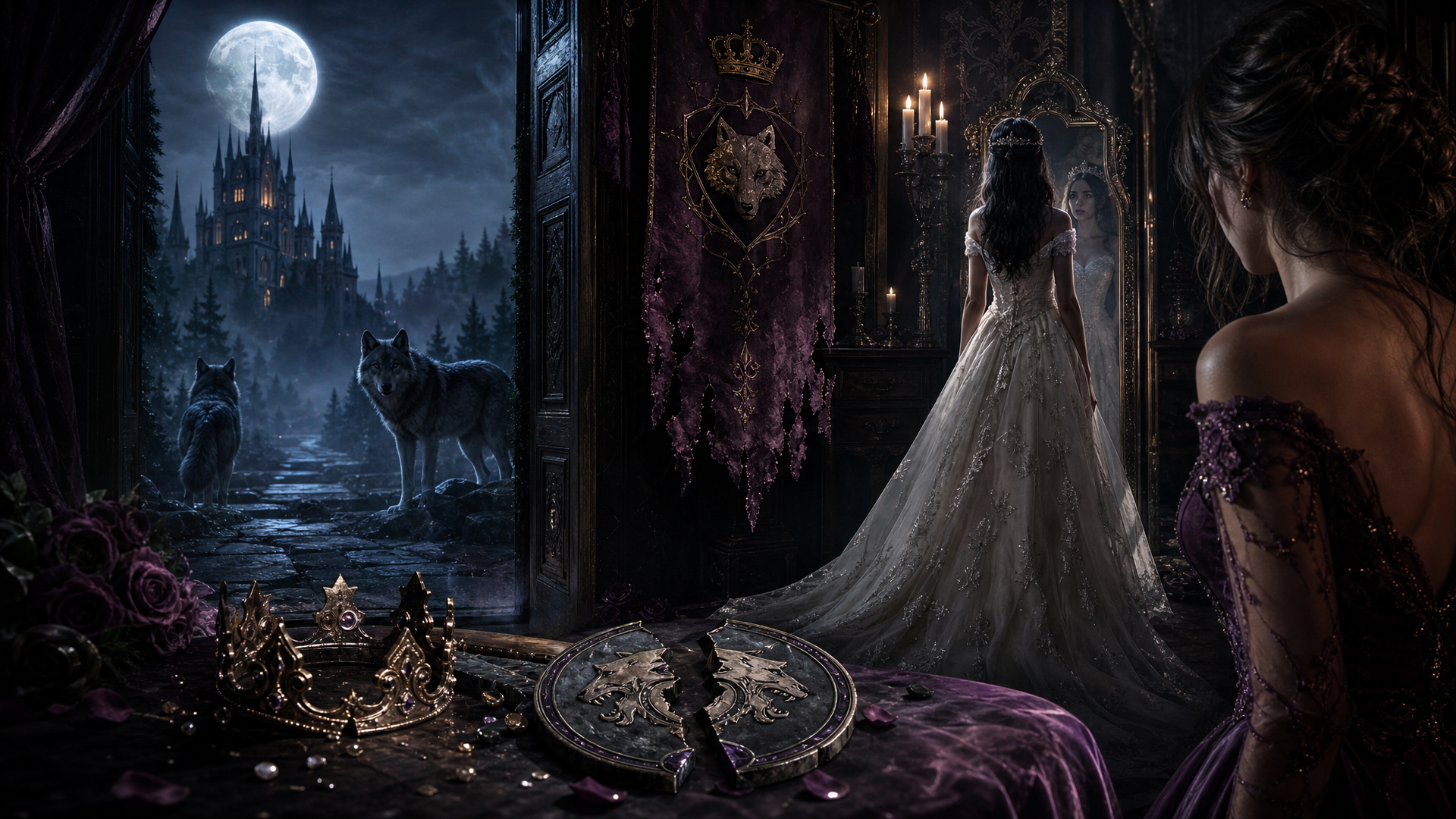The War God Alpha s Arranged Bride - Moonlit Journal guide image