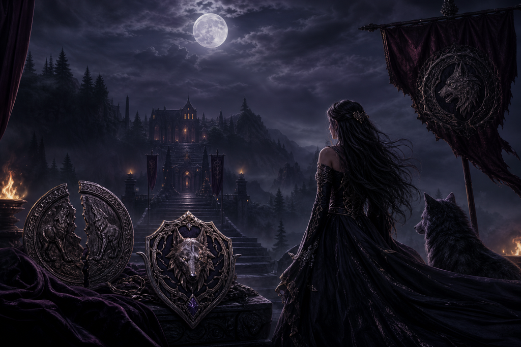 A Gamma's Revenge - Moonlit Vice Books mood artwork