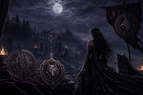 A Gamma's Revenge - Moonlit Vice Books mood artwork