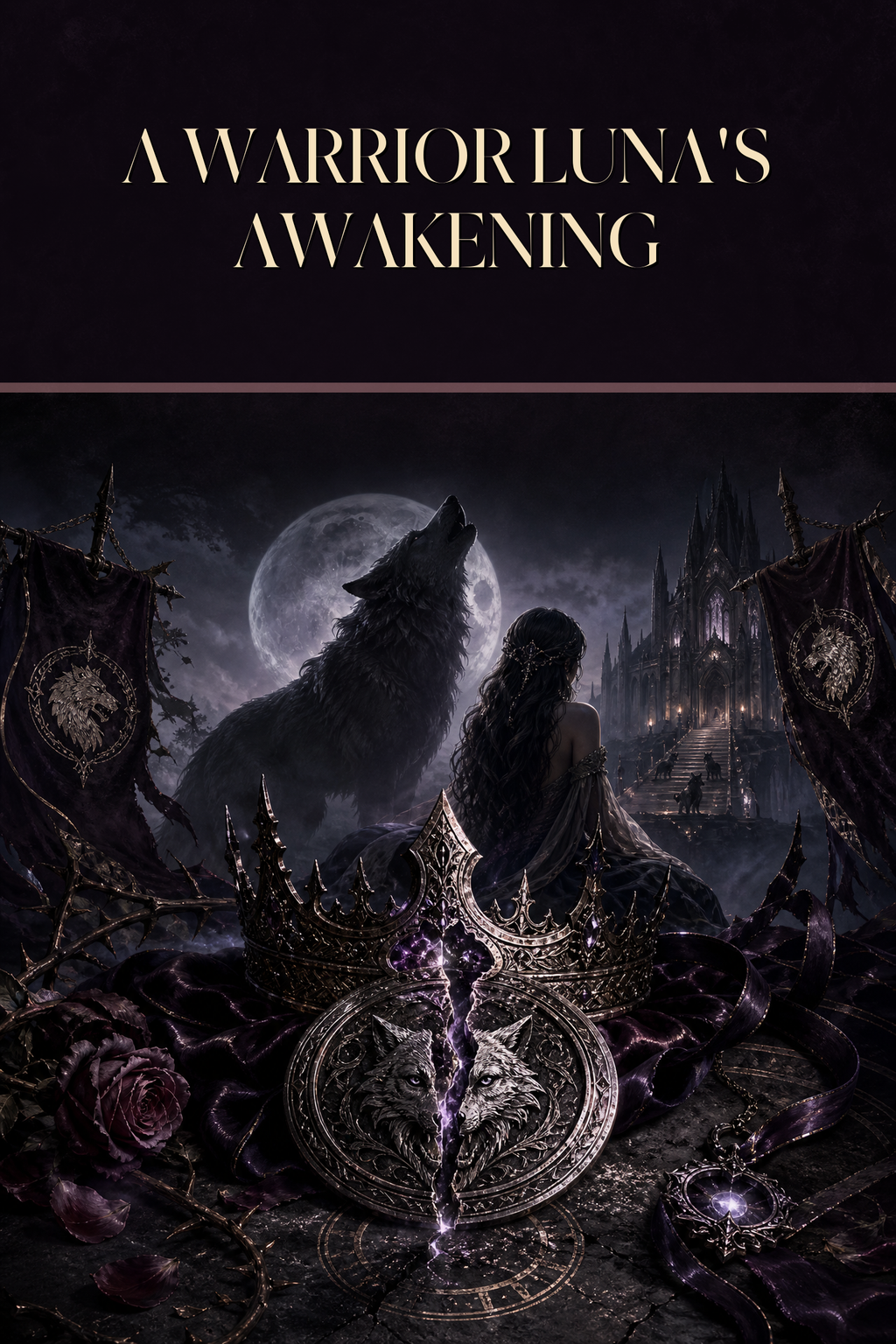 A Warrior Luna's Awakening - Moonlit Vice Books cover art