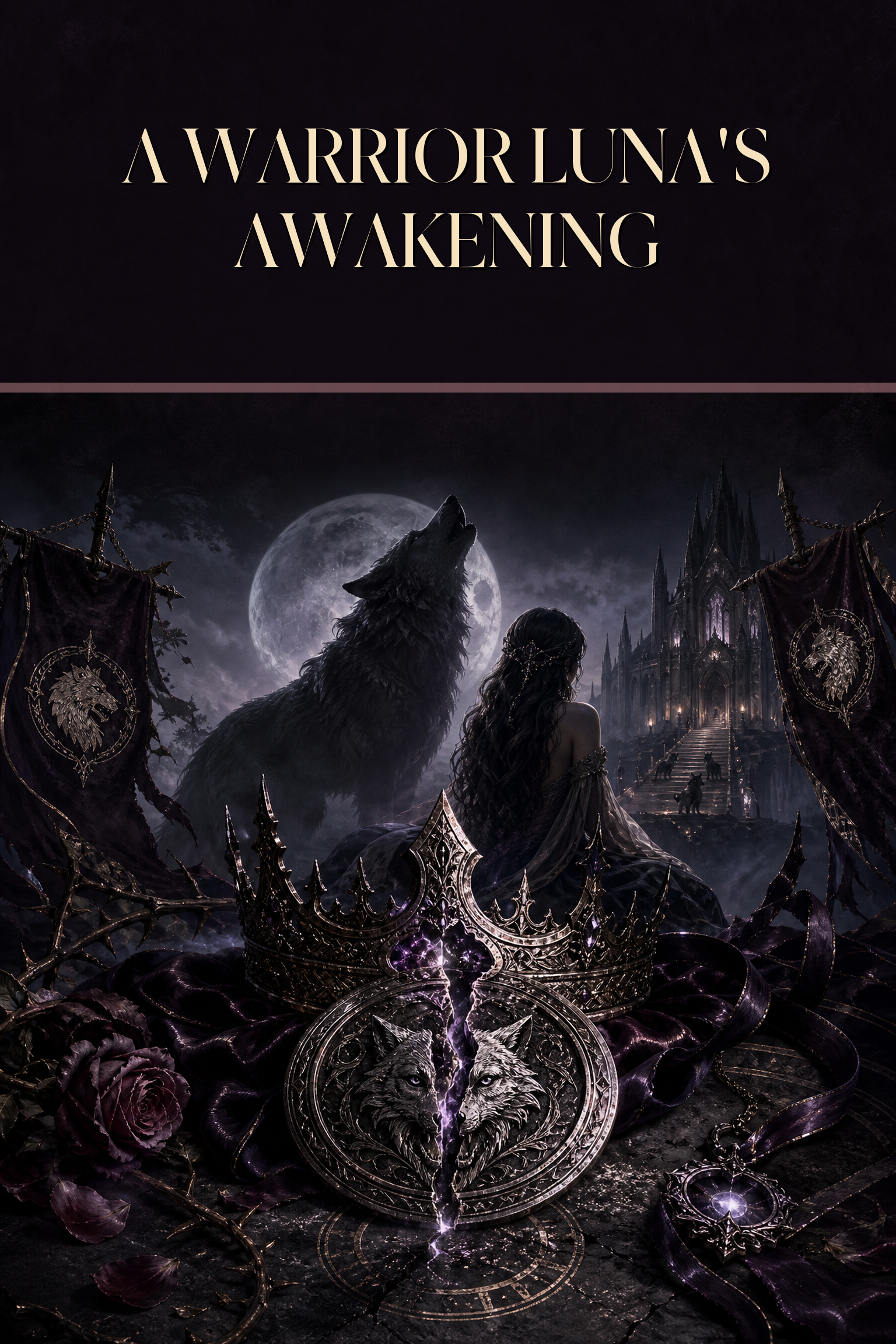 A Warrior Luna's Awakening - Moonlit Vice Books preview cover image