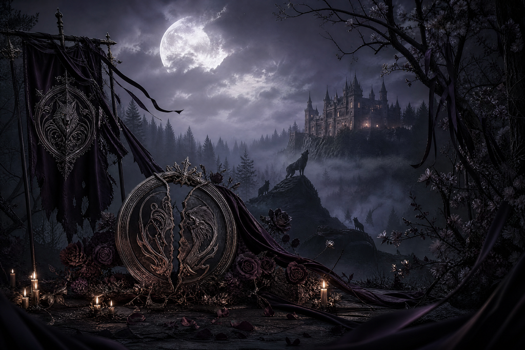 Alpha Amarah - Moonlit Vice Books mood artwork