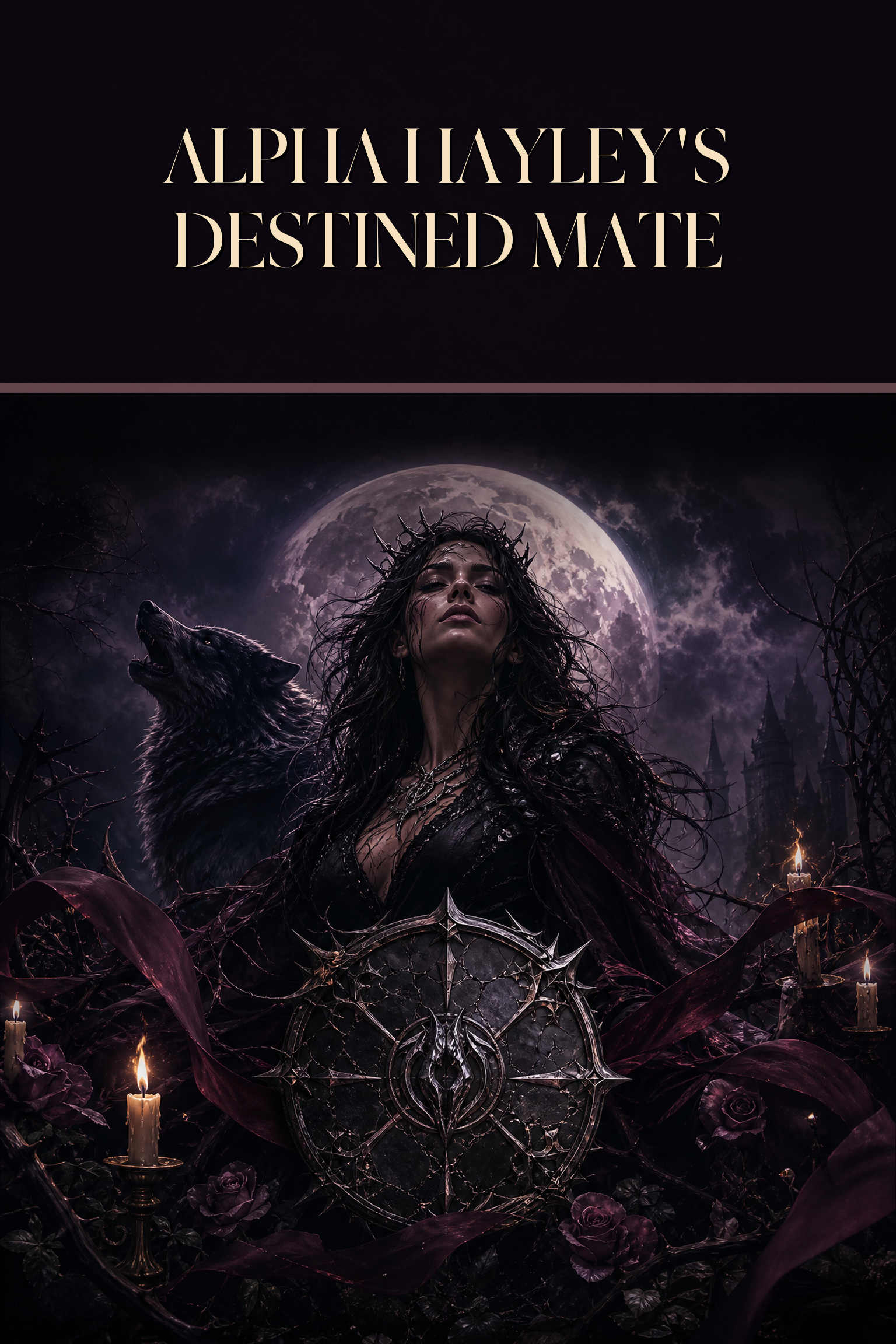 Alpha Hayley's Destined Mate - Moonlit Vice Books cover art