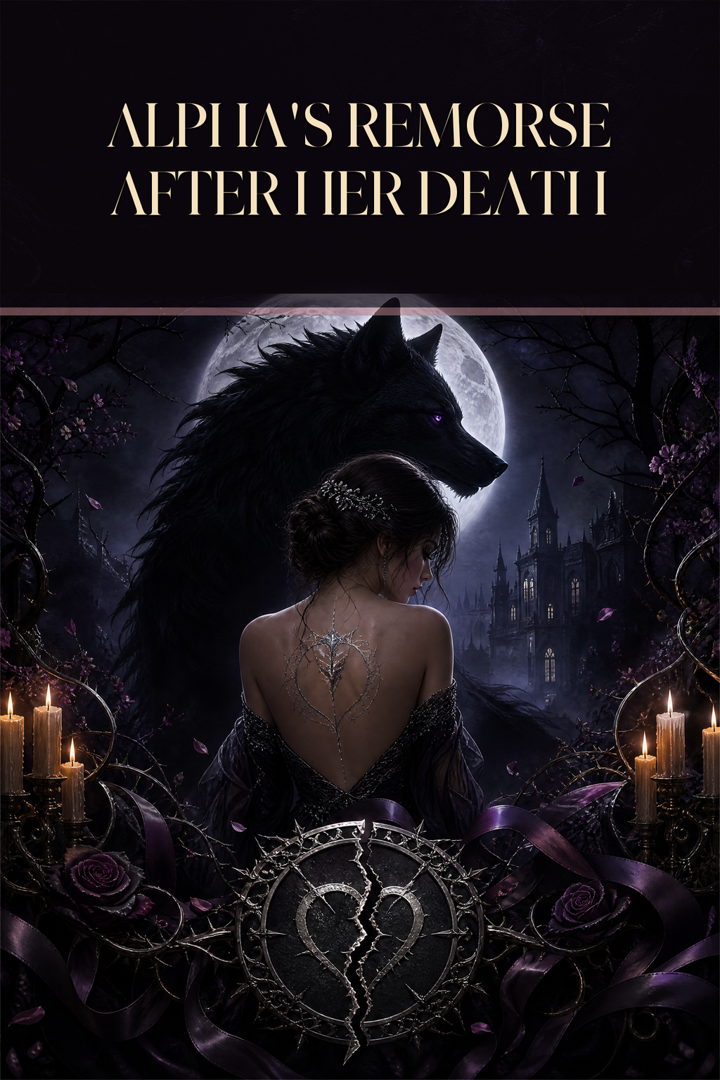 Alpha's Remorse After Her Death - Moonlit Vice Books cover art