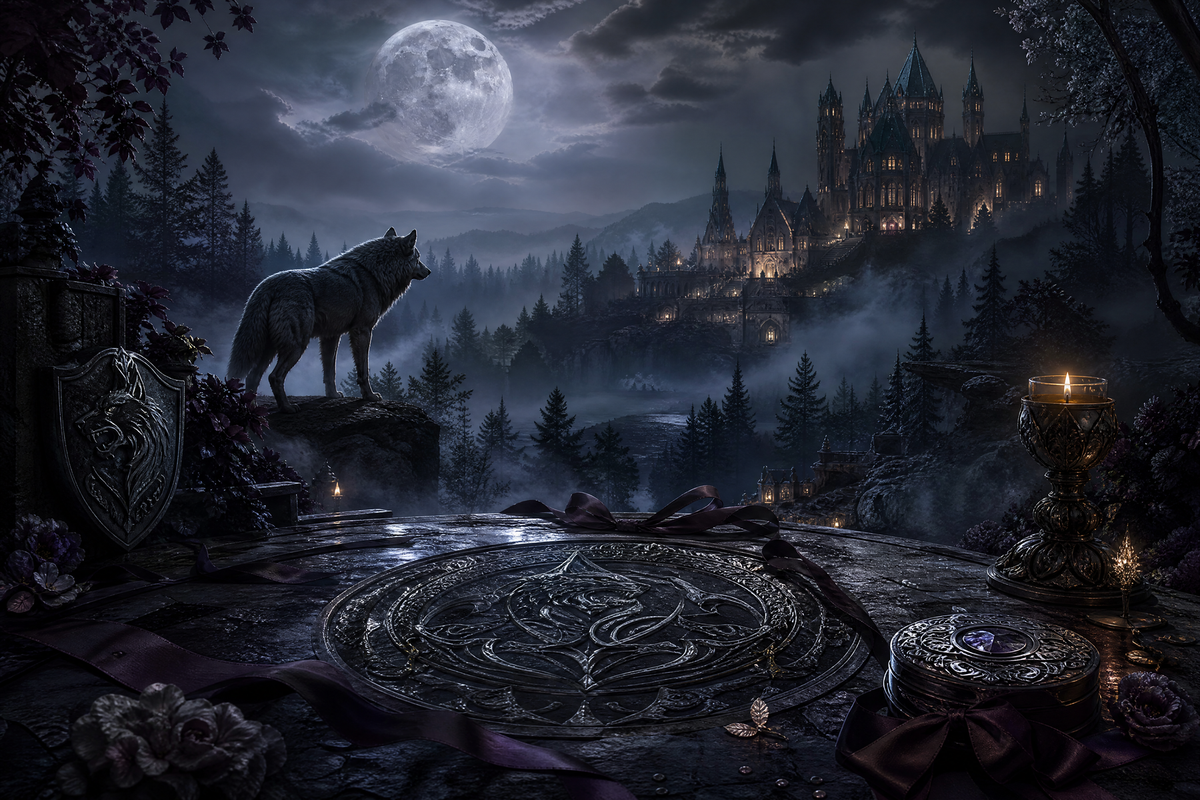 Alpha's Remorse After Her Death - Moonlit Vice Books mood artwork