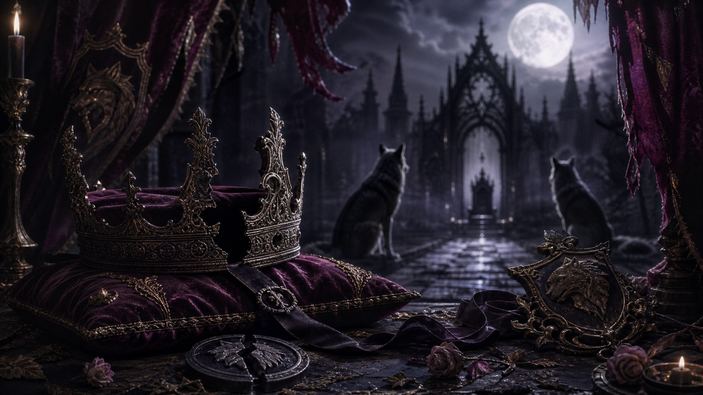 Being the Lycan Queen, Claiming by the Alpha - Moonlit Vice Books blog artwork