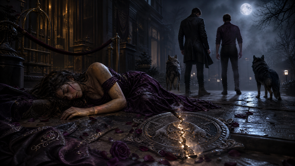 Bestie's Alpha Brother - Moonlit Vice Books blog artwork