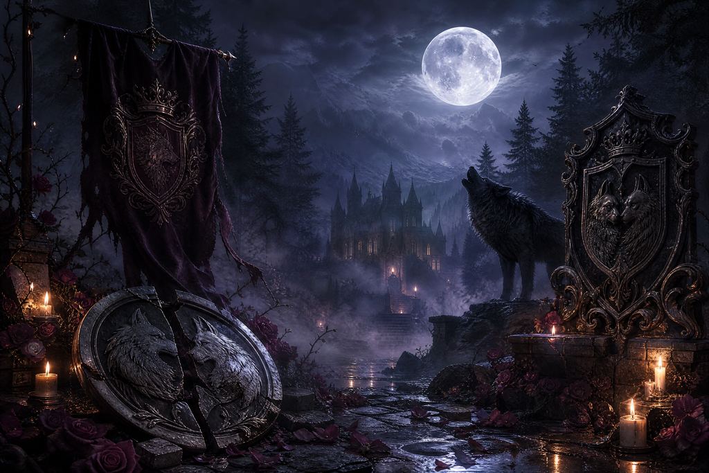 Bestie's Alpha Brother - Moonlit Vice Books mood artwork