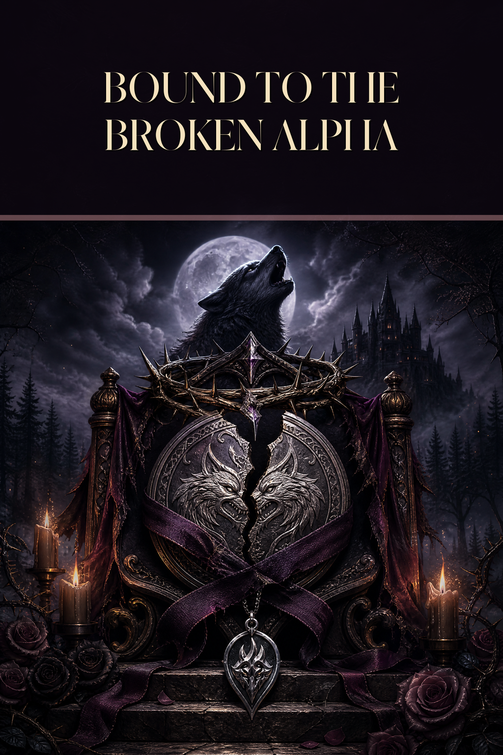 Bound To The Broken Alpha - Moonlit Vice Books cover art