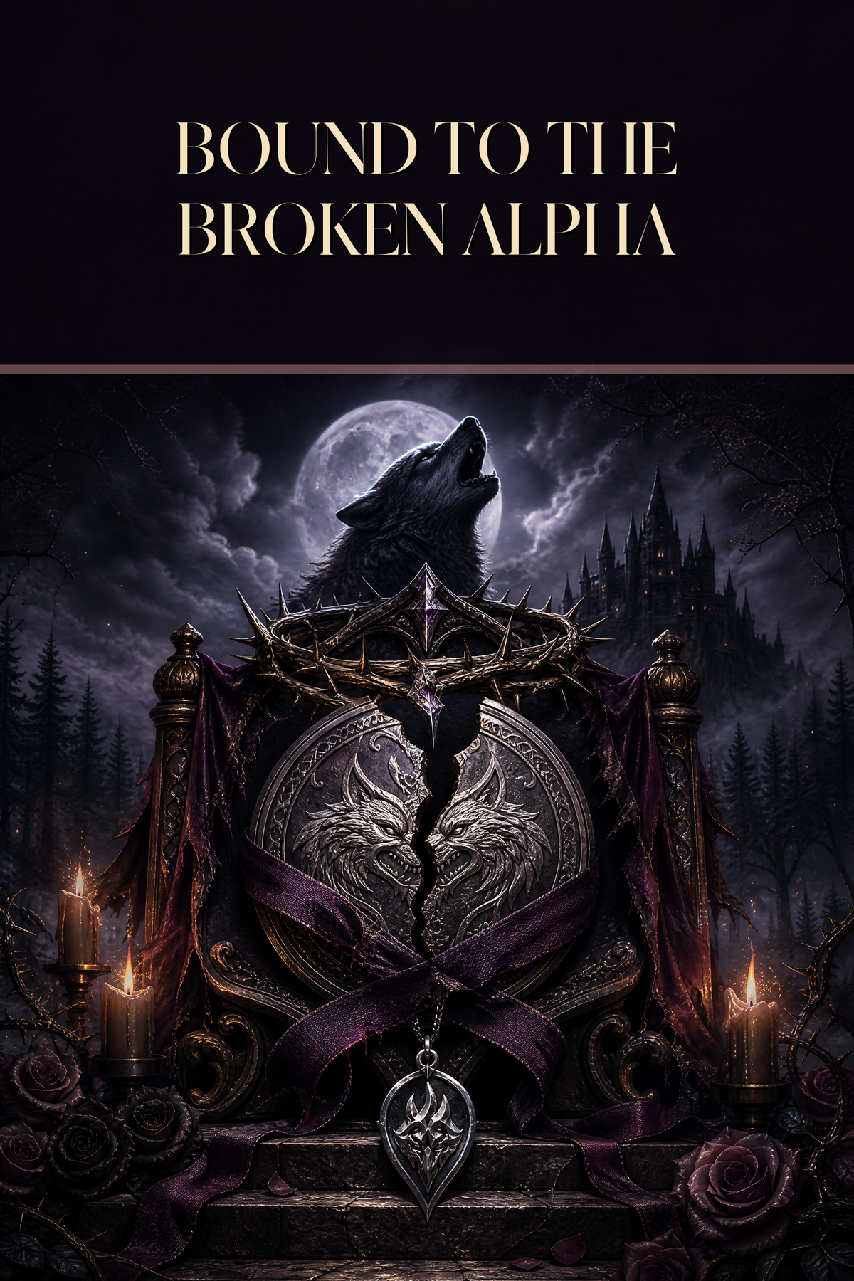 Bound To The Broken Alpha - Moonlit Vice Books cover art