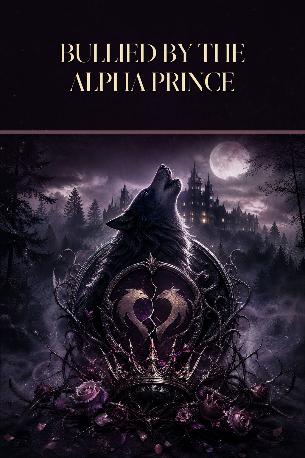 Bullied By The Alpha Prince - Moonlit Vice Books cover art