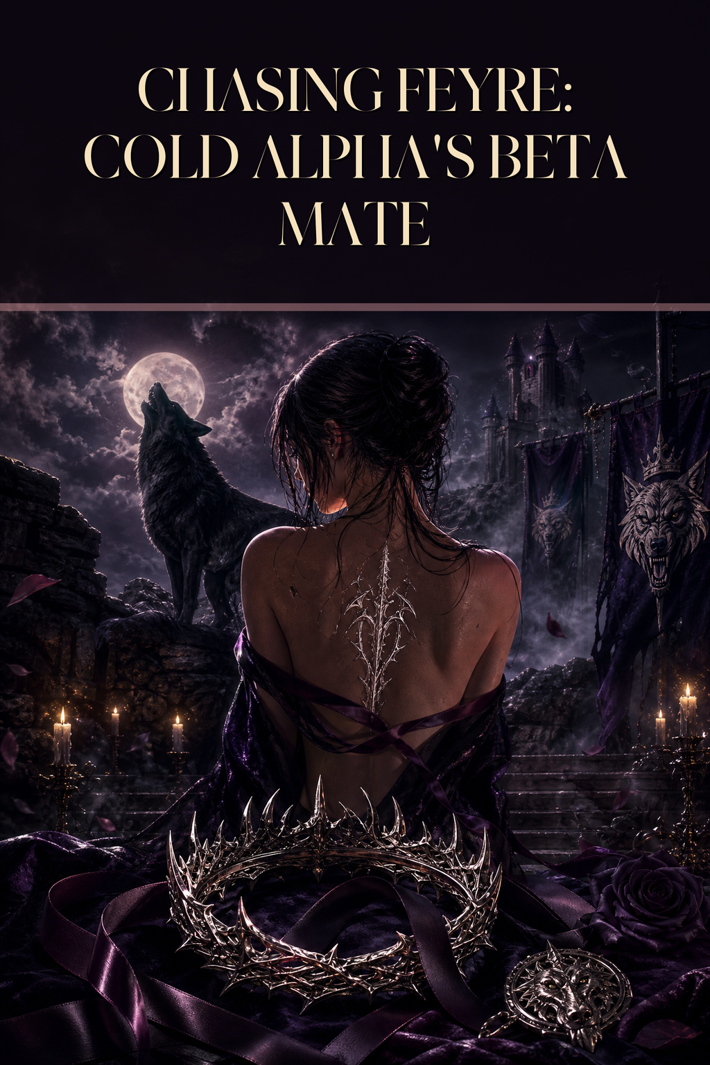 Chasing Feyre: Cold Alpha's Beta Mate - Moonlit Vice Books cover art