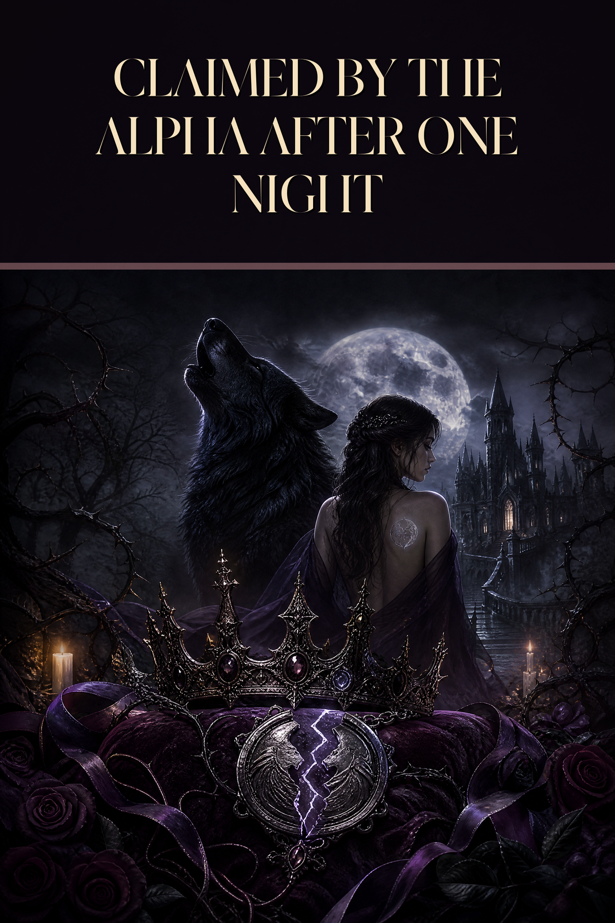 Claimed by the Alpha After One Night - Moonlit Vice Books cover art
