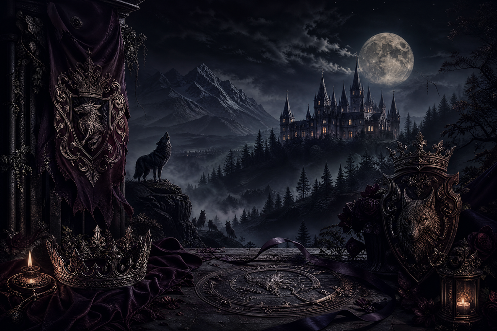 Claimed By The Mafia Rogue King - Moonlit Vice Books mood artwork