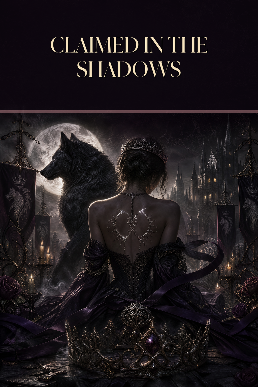 Claimed In The Shadows - Moonlit Vice Books cover art