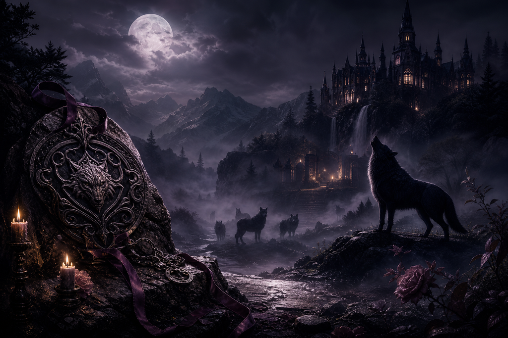 Contracted To The Alpha Daddy - Moonlit Vice Books mood artwork