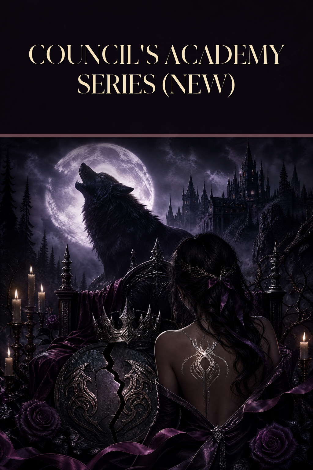 Council's Academy Series (New) - Moonlit Vice Books cover art