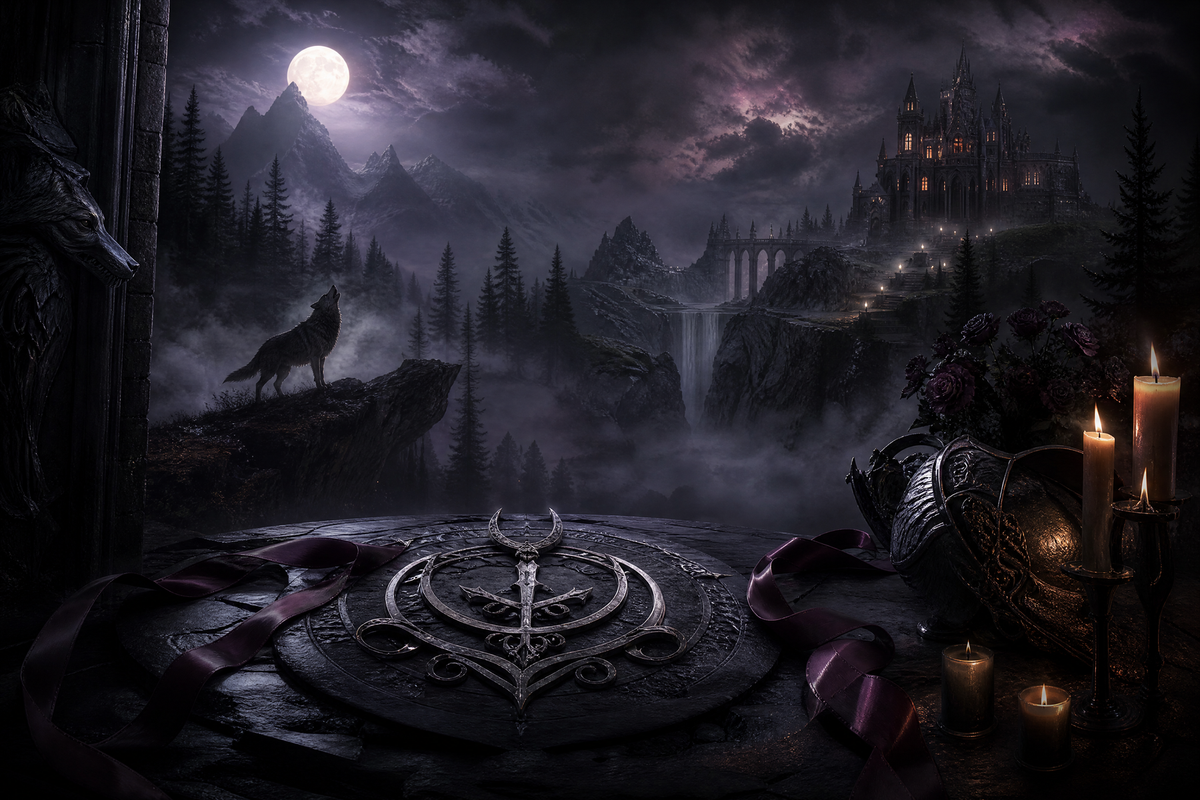 Council's Academy Series (New) - Moonlit Vice Books mood artwork