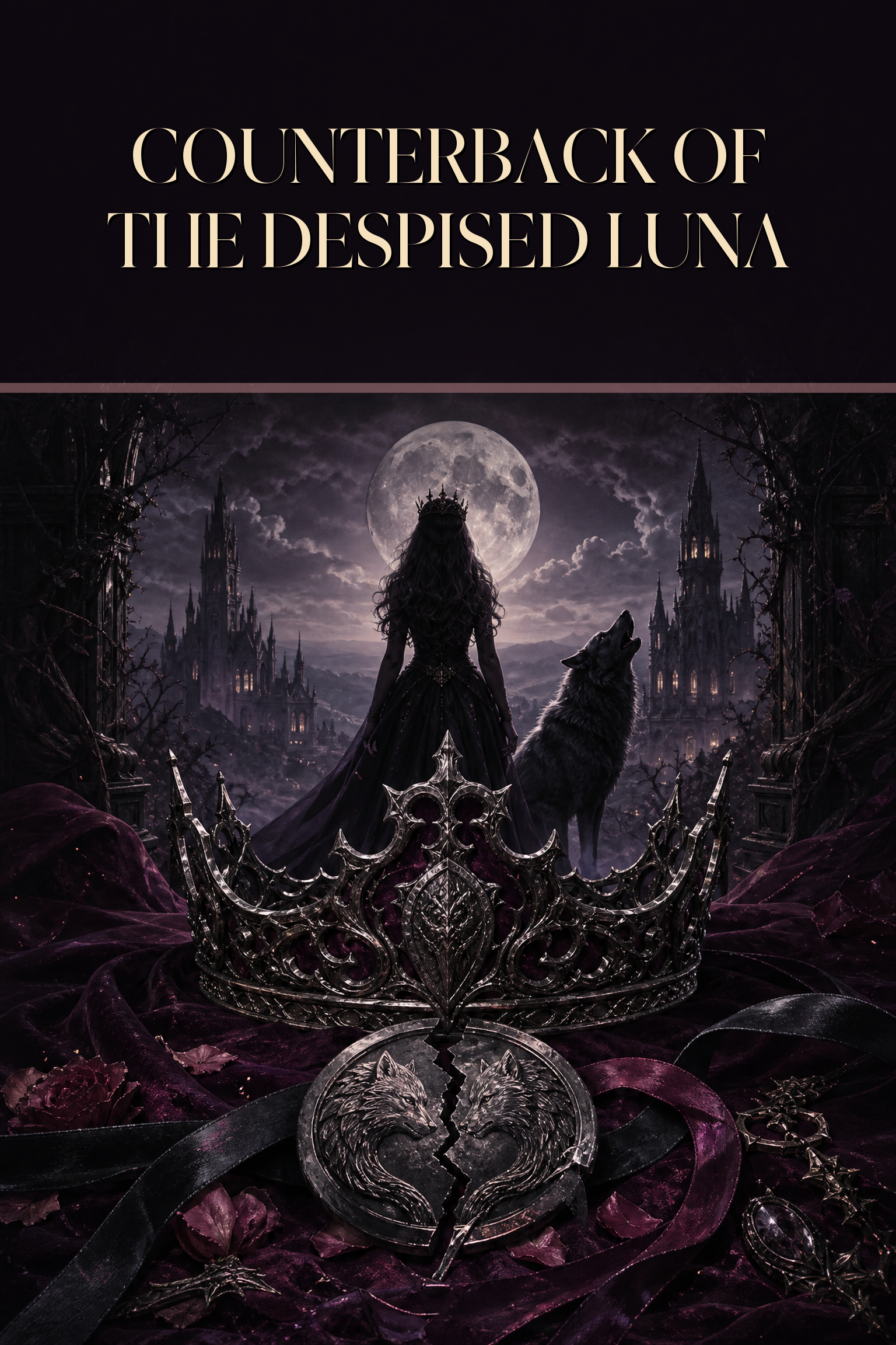 Counterback of the Despised Luna - Moonlit Vice Books preview cover image