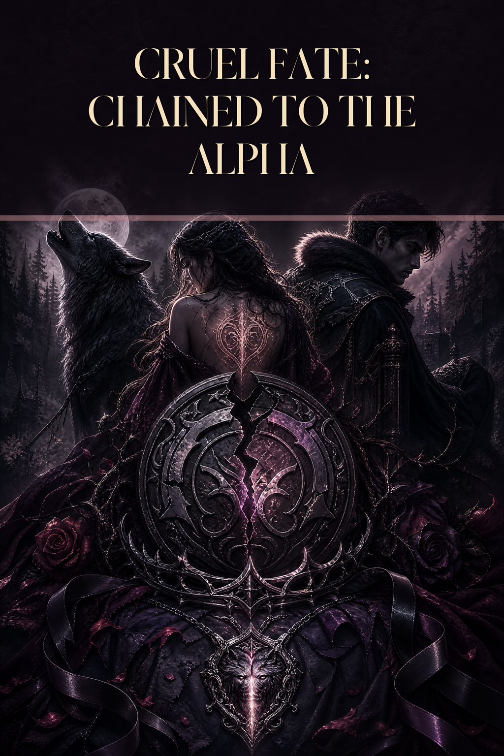 Cruel Fate: Chained To The Alpha - Moonlit Vice Books cover art