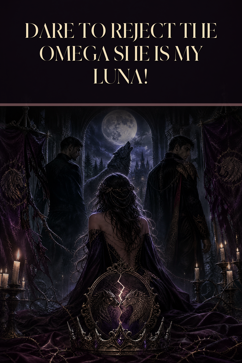 Dare To Reject The Omega She Is My Luna! - Moonlit Vice Books cover art