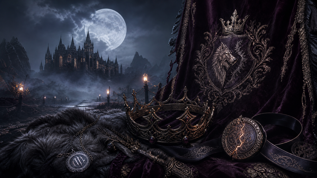 Fated, Bound and Claimed by My Alpha - Moonlit Vice Books blog artwork