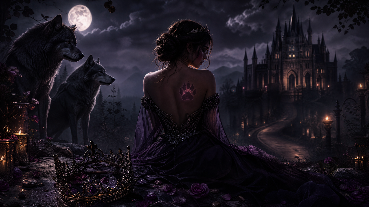 Her Alphas - Moonlit Vice Books blog artwork