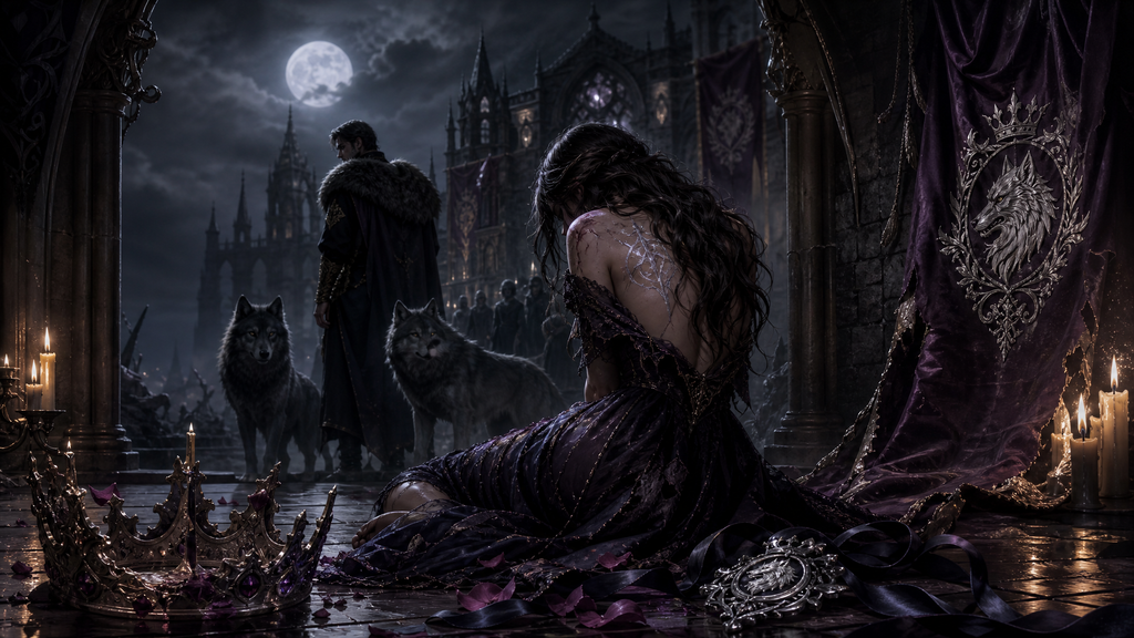 Her Alpha's Rejected Mate - Moonlit Vice Books blog artwork