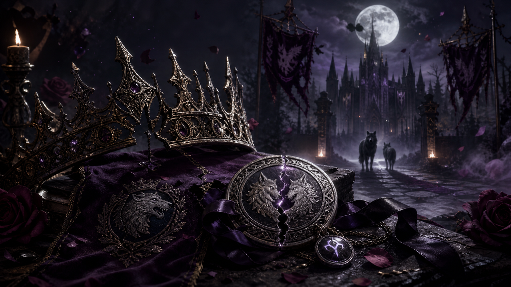 His Abandoned Luna - Moonlit Vice Books blog artwork