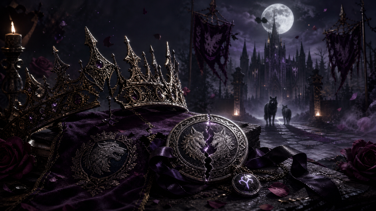 His Abandoned Luna - Moonlit Vice Books blog artwork