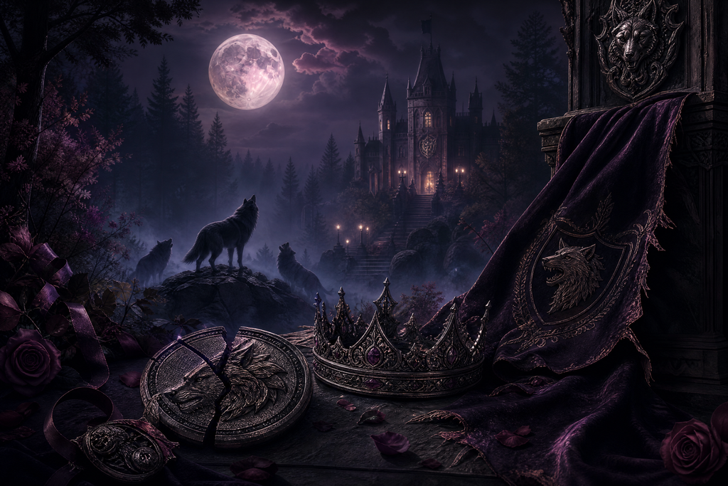 His Abandoned Luna - Moonlit Vice Books mood artwork