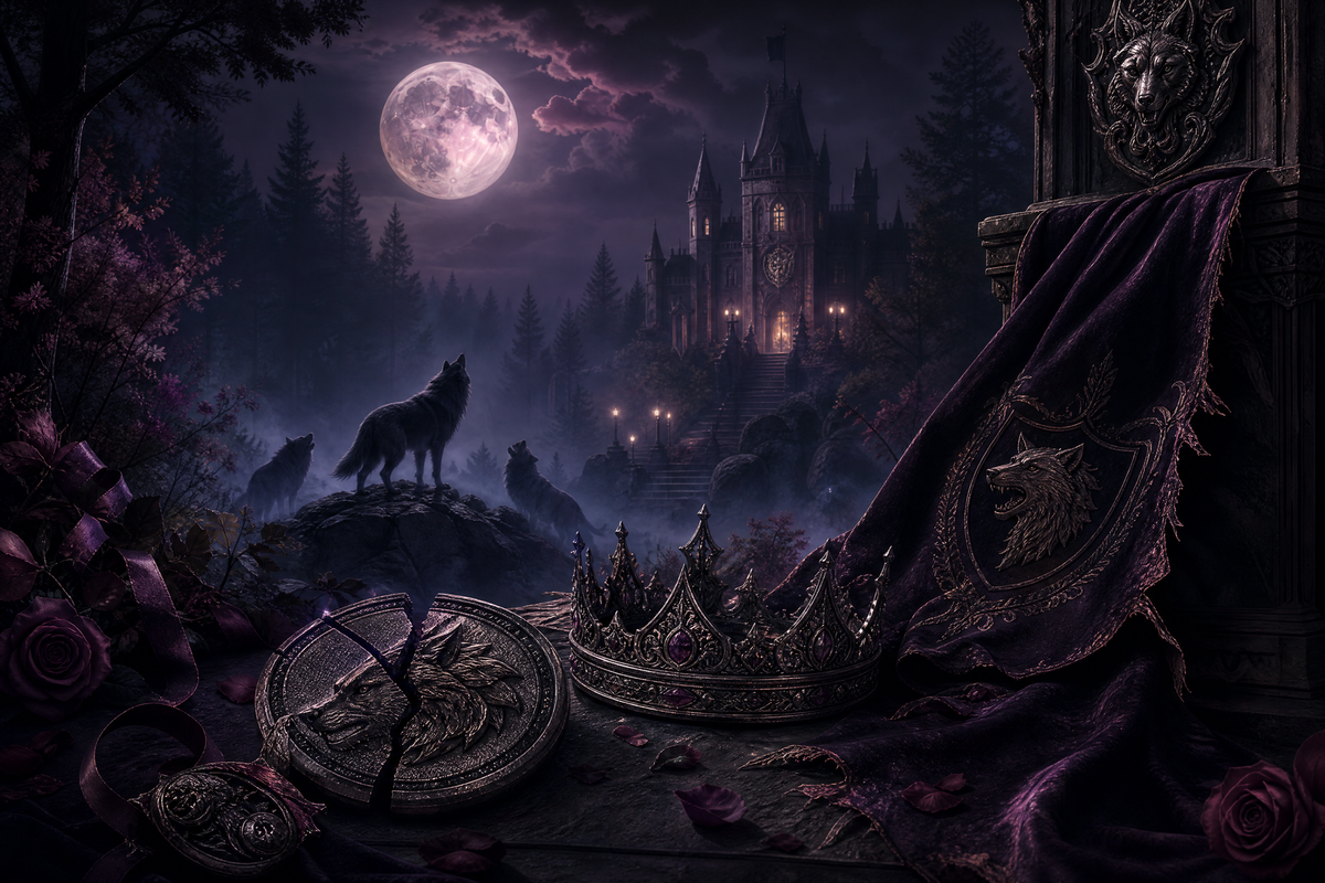 His Abandoned Luna - Moonlit Vice Books mood artwork