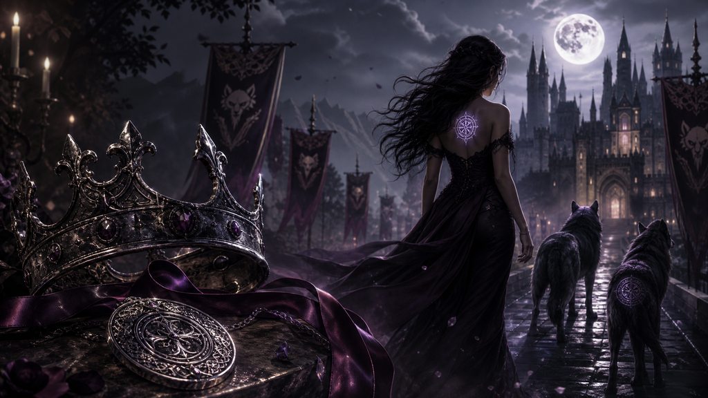 His Mate: Vampire Prince - Moonlit Vice Books blog artwork