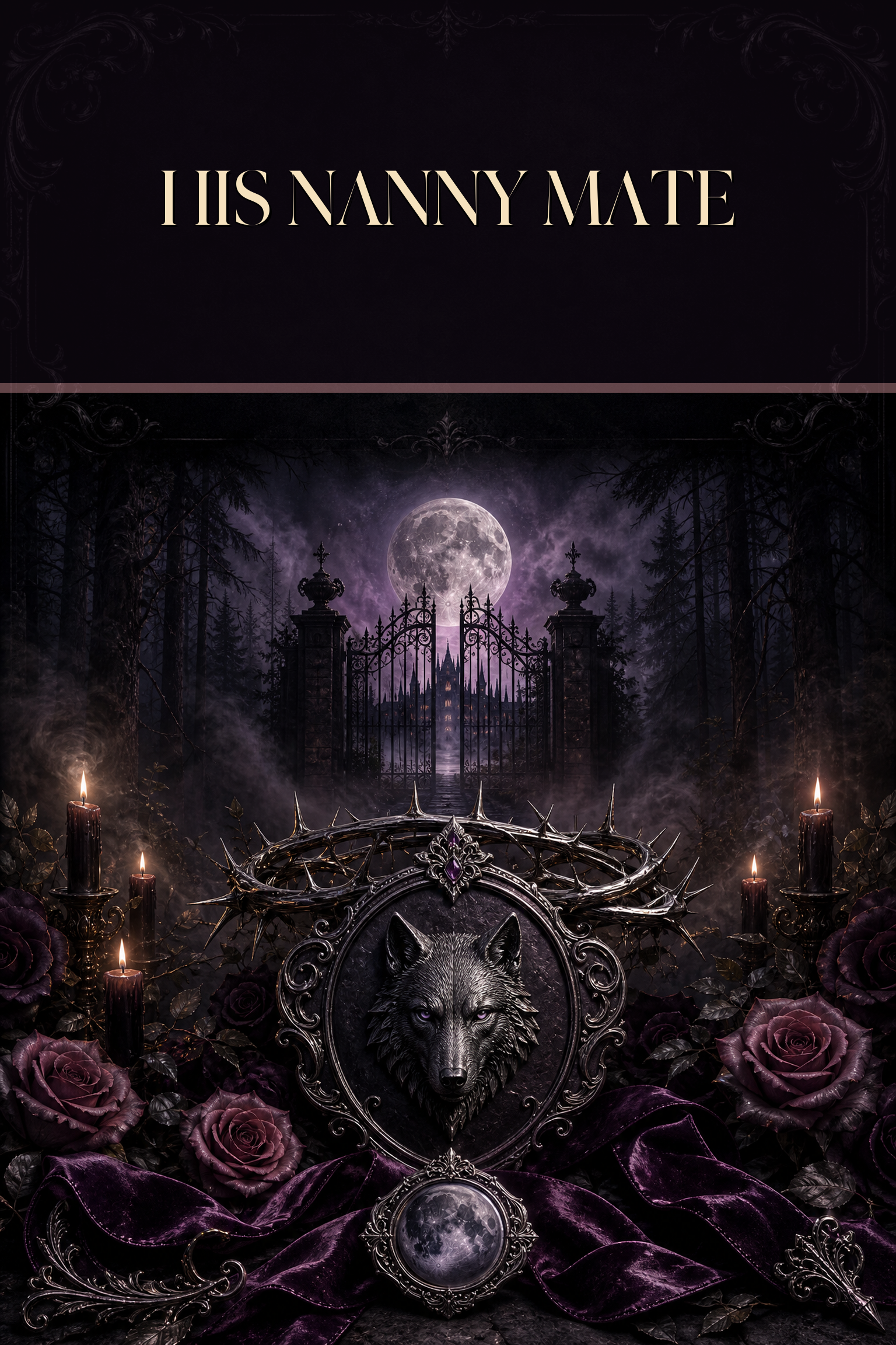 His Nanny Mate - Moonlit Vice Books preview cover image