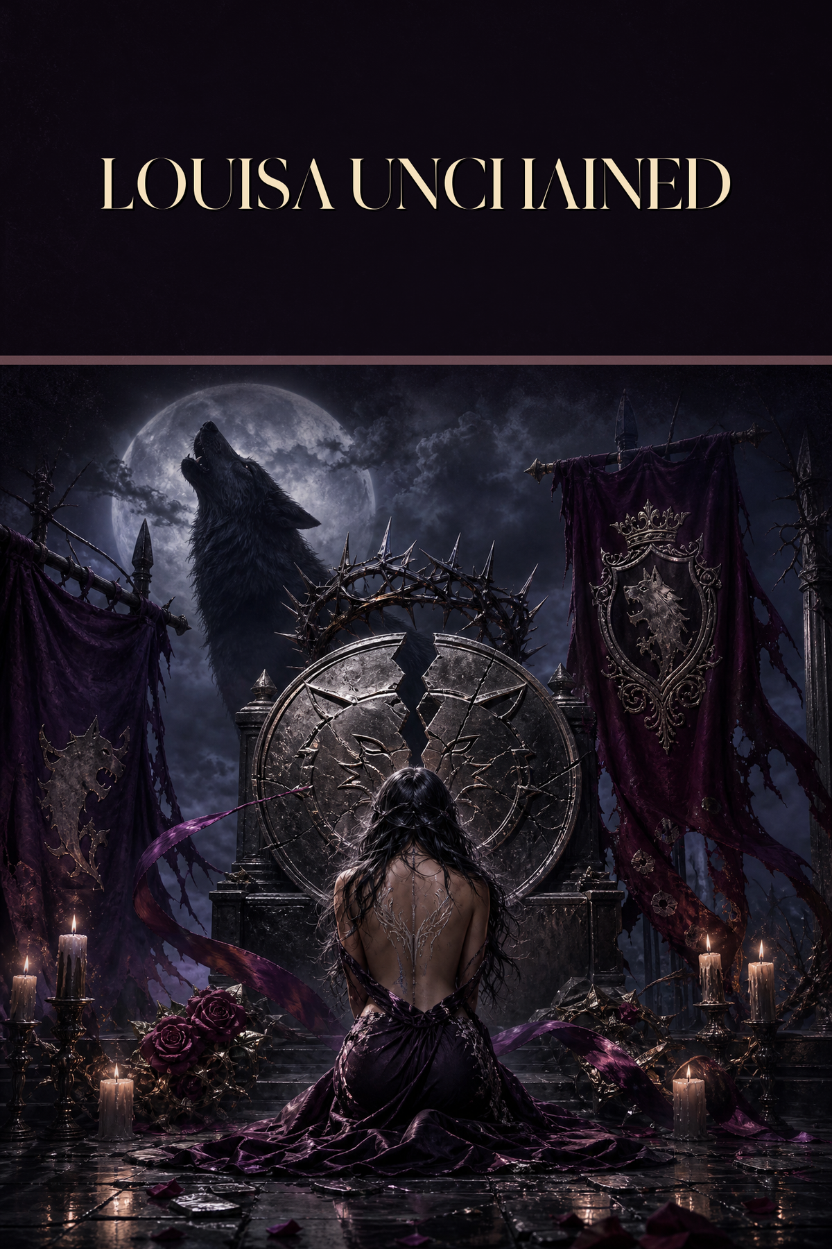 Louisa Unchained - Moonlit Vice Books cover art