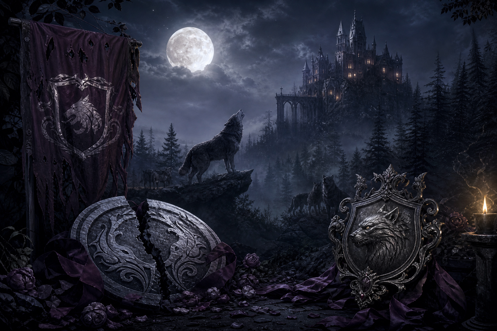 Louisa Unchained - Moonlit Vice Books mood artwork