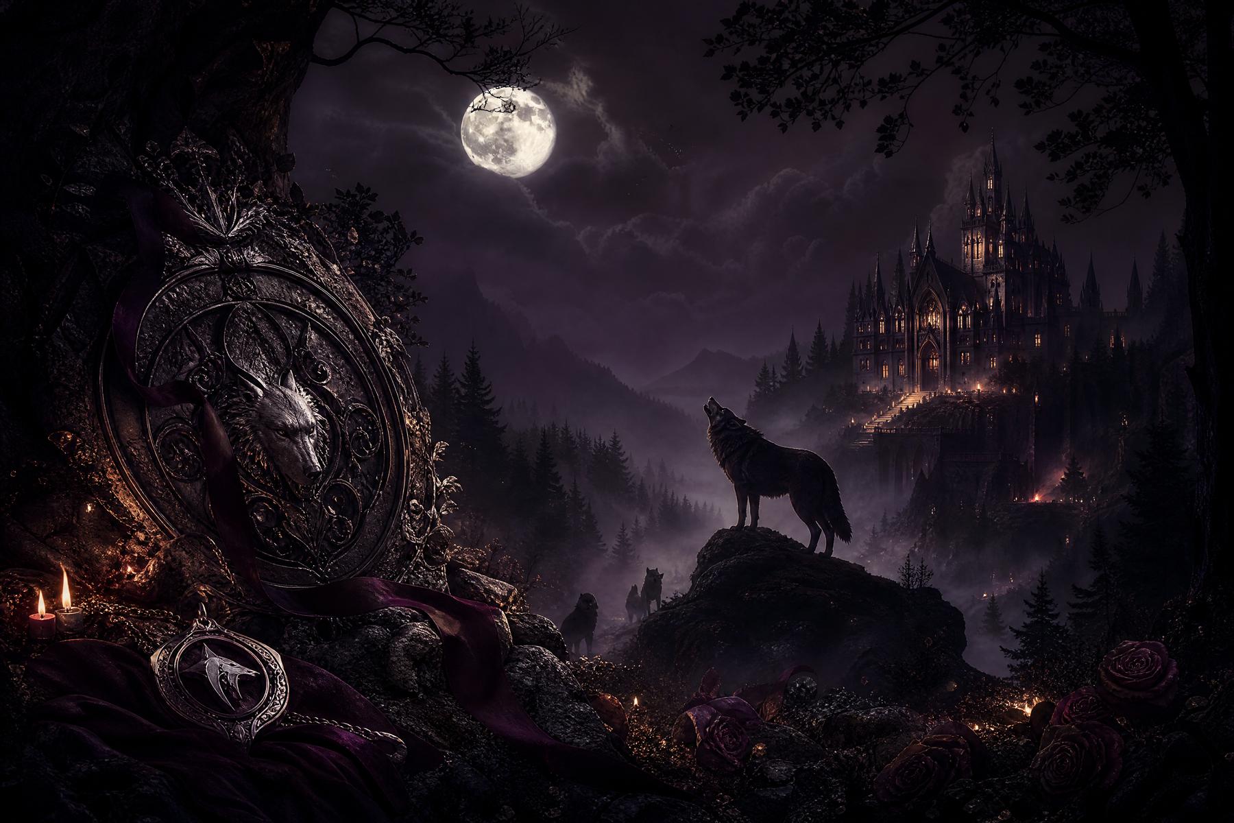 Love the Wolfless Power Girl at First Sight - Moonlit Vice Books preview mood image