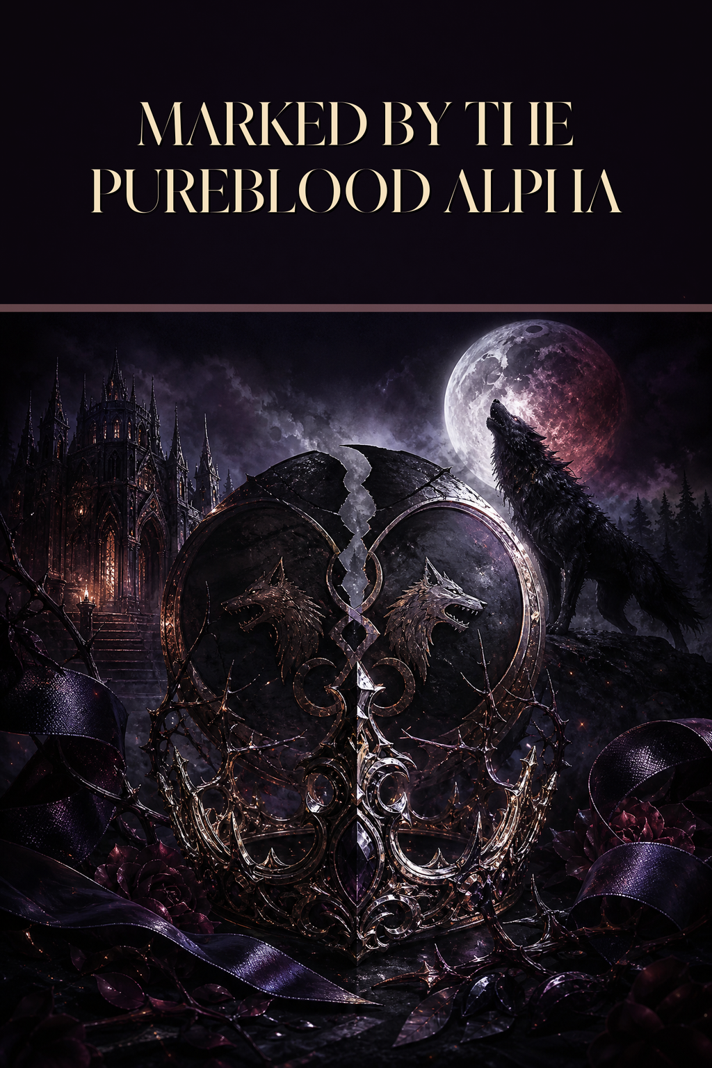 Marked by the Pureblood Alpha - Moonlit Vice Books cover art