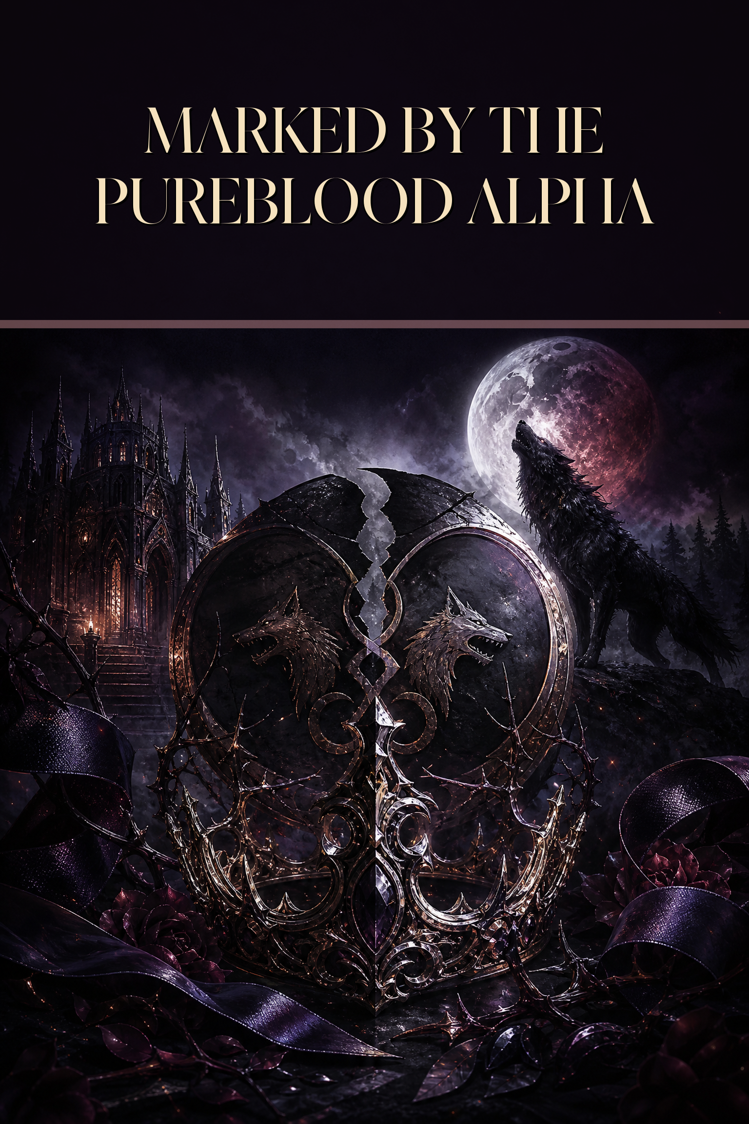 Marked by the Pureblood Alpha - Moonlit Vice Books cover art
