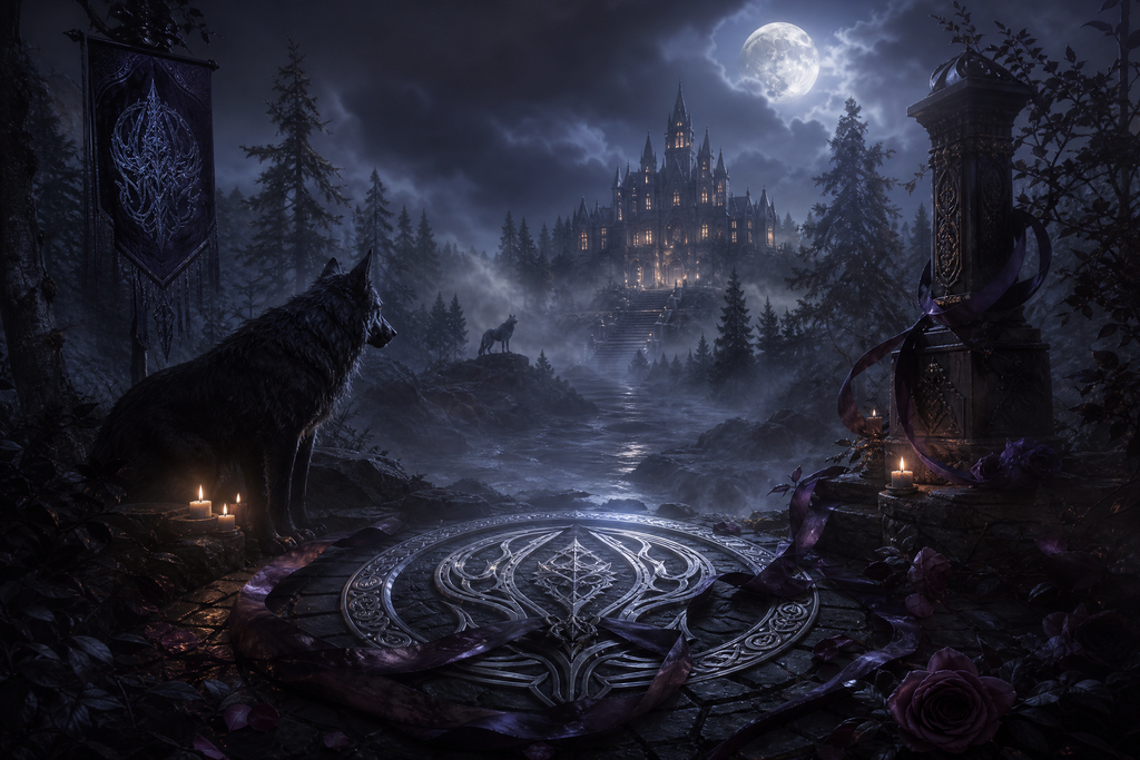 Mated To Big Brother-in-law - Moonlit Vice Books mood artwork