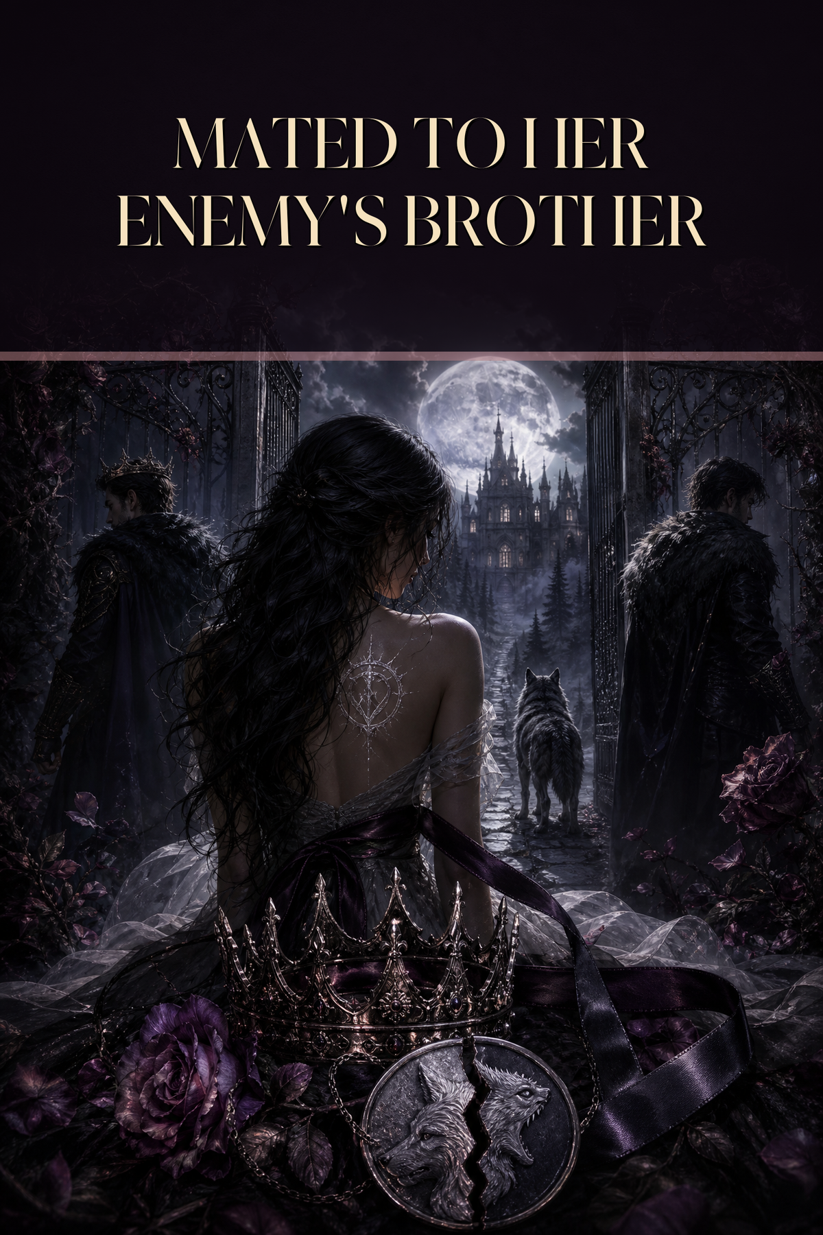 Mated To Her Enemy's Brother - Moonlit Vice Books cover art
