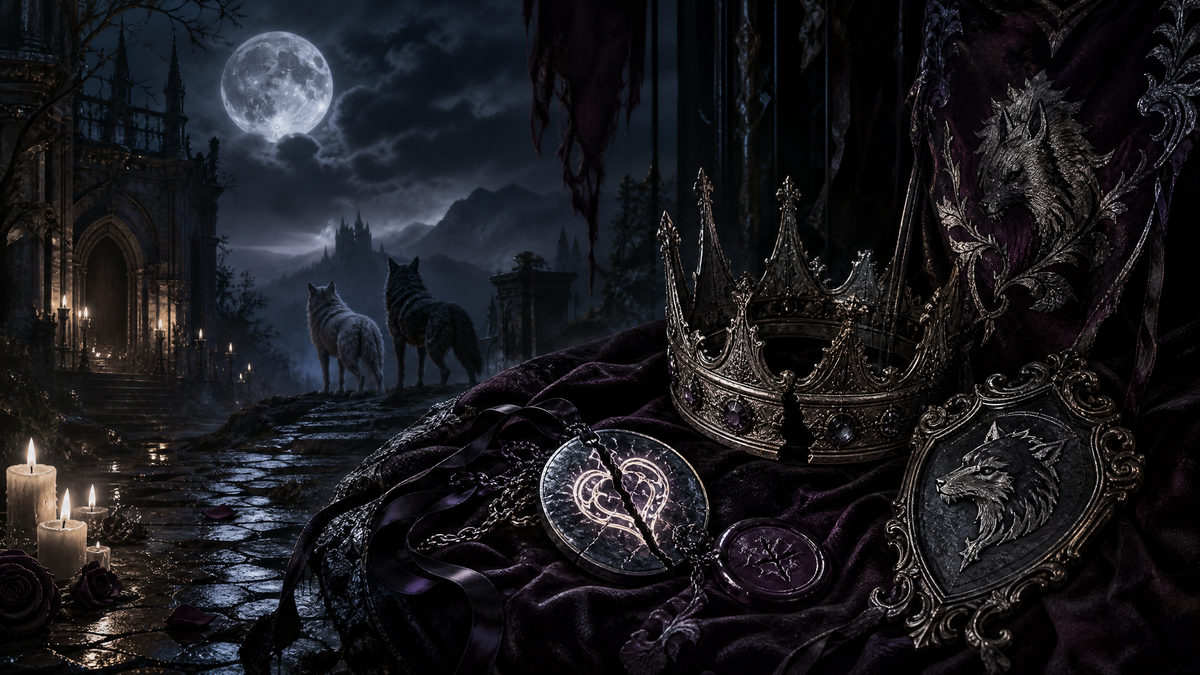 Mated To My Ex's Lycan King Dad - Moonlit Vice Books end cta image