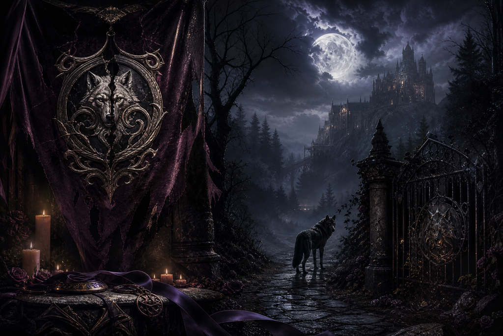 Mated To My Mate's Worst Enemy - Moonlit Vice Books mood artwork