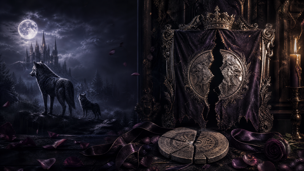 Mated To The Big Bad Alpha - Moonlit Vice Books blog artwork