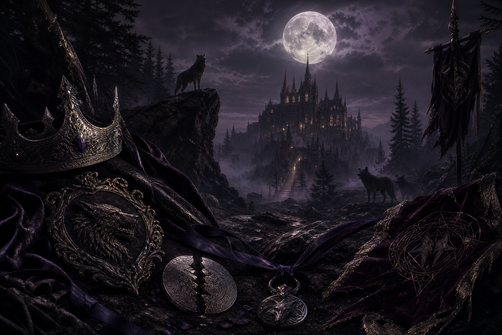 My Alpha Wants Two Lunas I m Done - Moonlit Vice Books mood artwork