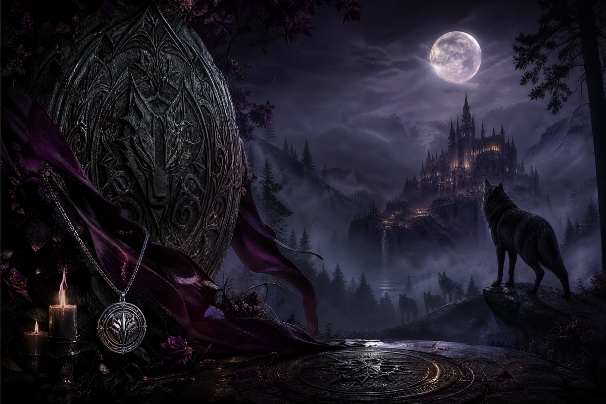 My Alpha's Mark - Moonlit Vice Books mood artwork