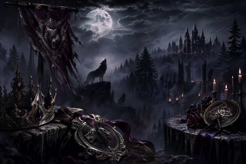 My Mate Has Two Wolves - Moonlit Vice Books mood artwork