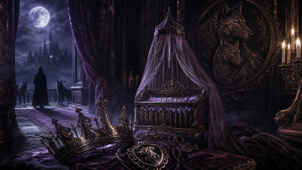 My Pregnant Luna - Moonlit Vice Books blog artwork